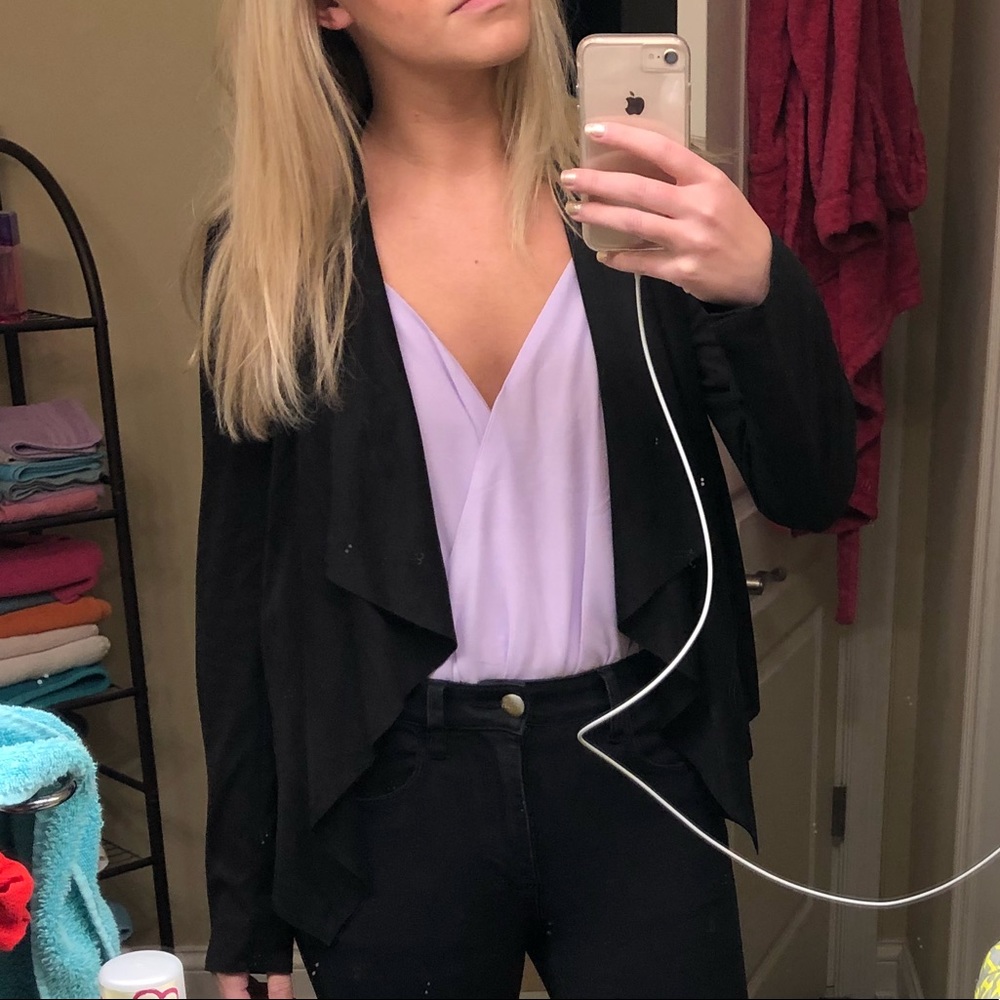 KUT from the kloth faux suede tayanita jacket